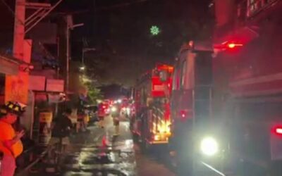 Kandila, sanhi umano ng sunog sa Parañaque